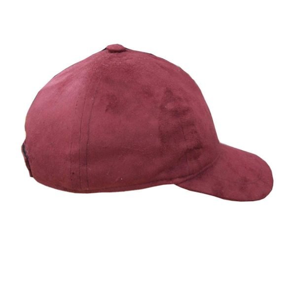 Gorra de Visera Ante Burdeos Maiem
