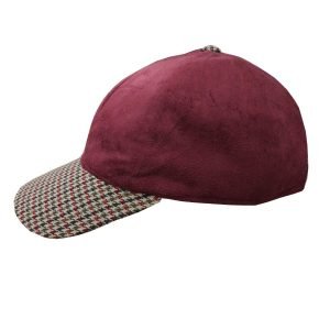 Gorra de Visera Maiem Ante Burdeos Combi