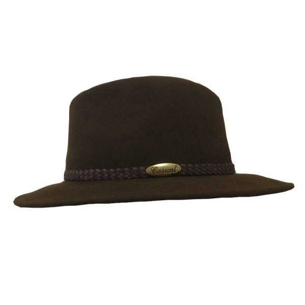 Sombrero Impermeable Marrón Maiem