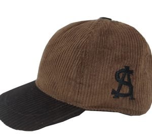 Gorra de Bebé Pana Marrón Combi